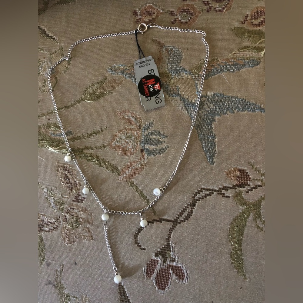 Vintage Target Sterling Silver Y Necklace-  670 $16 or $13 w/offer